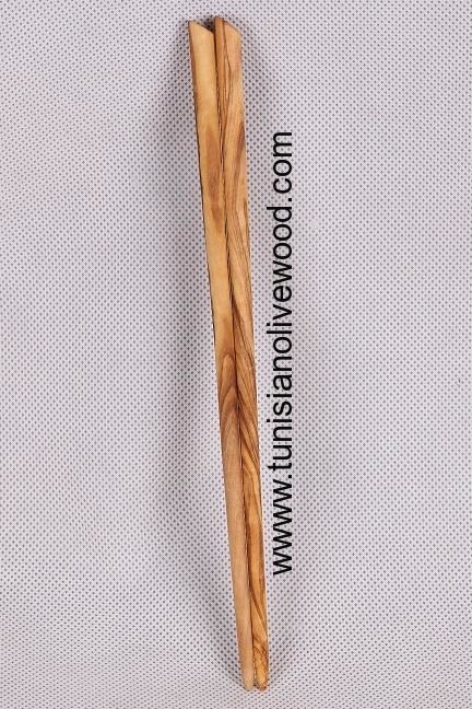 olive wood Chopsticks (cut end shape)